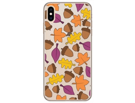Carcasa iPhone XS Max TUMUNDOSMARTPHONE Otoño Multicolor