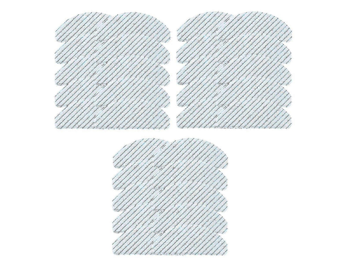 30 Paños De Limpieza Desechables Potentes Para Aspiradora Robot Deebot Ozmo T8 T8 Max
