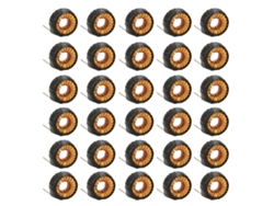 30 Inductores Toroidales Horizontales De Cobre De 15 Μh Y 6 A Para Placas Pcb 5026