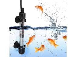 Calentador de agua sumergible mini GOKOCO HX 906 para acuario, ajustable, 220-240 V (100 W)