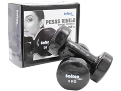 Mancuernas SOFTEE Vinyl Dumbbells Set (Peso 5 Kg)