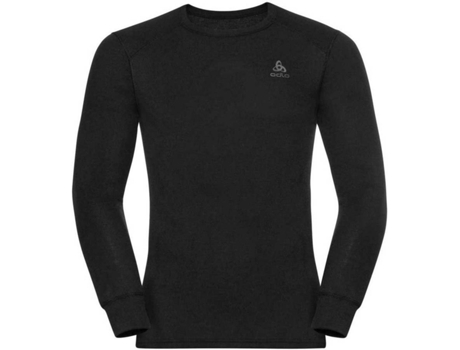 Ropa interior para Hombre ODLO Crew Neck Active Warm Eco Negro para Esquí (S)