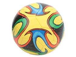 Balón De Fútbol Talla 5, Alta Elasticidad, Piel Sintética Impermeable, Para Entrenamientos Y Partidos, Adultos, Estudiantes, Amarillo.