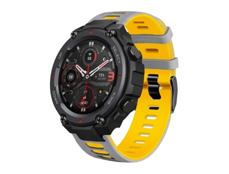 Correa Pioneer para Amazfit T-Rex Pro Gris y Amarillo
