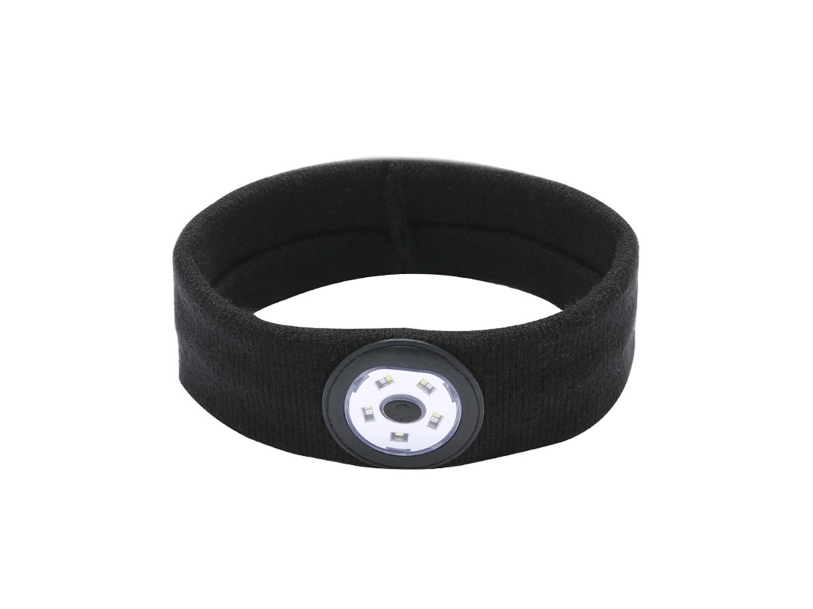 Diadema Deportiva Con Linterna Led Recargable Para Correr, Ciclismo, Fitness Y Actividades Al Aire Libre.
