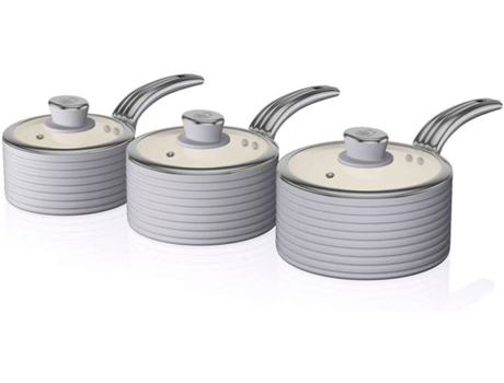Batería de Cocina SWAN SWN-SWPS3020GRN Gris (3un)