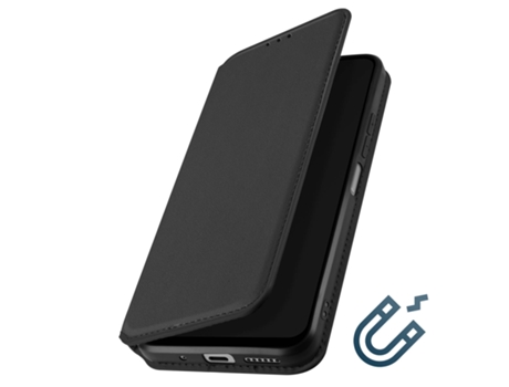 Funda para Xiaomi Redmi 12 AVIZAR Piel Negro