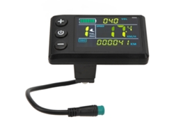 Vlrla-pantalla Lcd Para Bicicleta Eléctrica S866 Panel De Control Impermeable Abs Accesorio Para Scooter Eléctrico Modificación De Litio