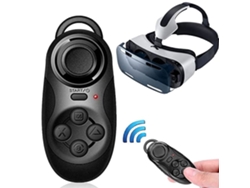 Mando A Distancia Inalámbrico Multifuncional Bluetooth 3.0 Para Realidad Virtual, Selfies, Juegos, Música Y Ratón De Mano.