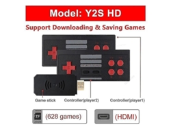 Mini Consola De Videojuegos Portátil 1800 Classic 8 Bit Gaming Dual Wireless Controller Hd / Av Out