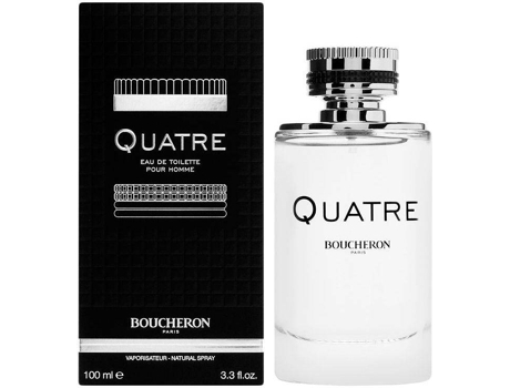 Perfume BOUCHERON Quatre Pour Homme 100ml 3.3fl.oz (Eau de toilette)