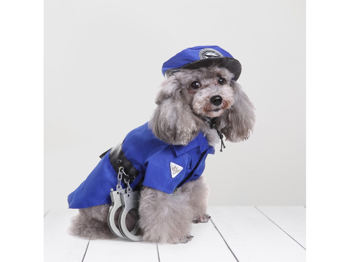 Juego De Accesorios Disfraz De Policía Mascotas, Perro