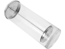 Dispensador De Canudos De Vidro Com Tampa, Suporte Compacto Para Canudos De Bancada.