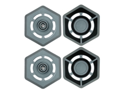 Paquete de 4 soportes para fregona para Ecovacs Deebot N9, accesorios para Robot aspirador, soporte de repuesto para fregonas