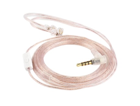 QKZ A3 Línea de Audio HiFi Transmisión Estable Accesorios para Auriculares Control de Cable Cable de actualización de Auriculares de 3,5 mm Reempla...
