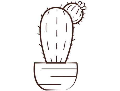 Sello GRAINE CRÉATIVE Cactus