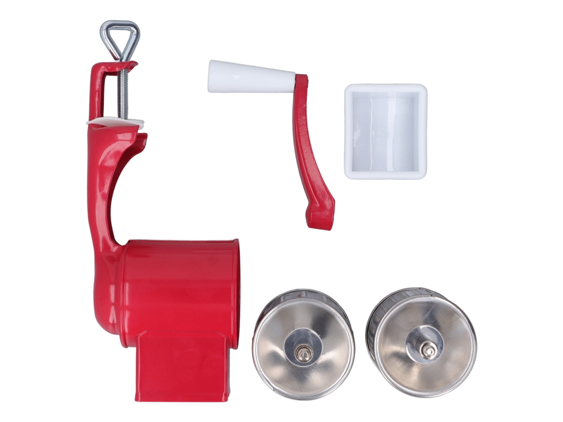 Rallador De Queso Manual Multifuncional Con Manivela Para Cortar Verduras Y Moler Frutos Secos.