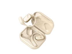 Auriculares Abiertos Micrófonos de Conducción Aérea Calidad de Sonido Bajos YEMAESRE Bluetooth Premium Beige