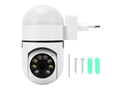 Cámara Inalámbrica De Seguridad Visión Nocturna 360° 2mp Wifi Hogar