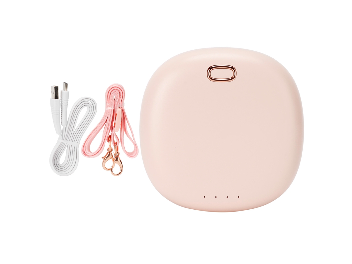 Ventilador de cuello USB inalámbrico portátil - Rosa