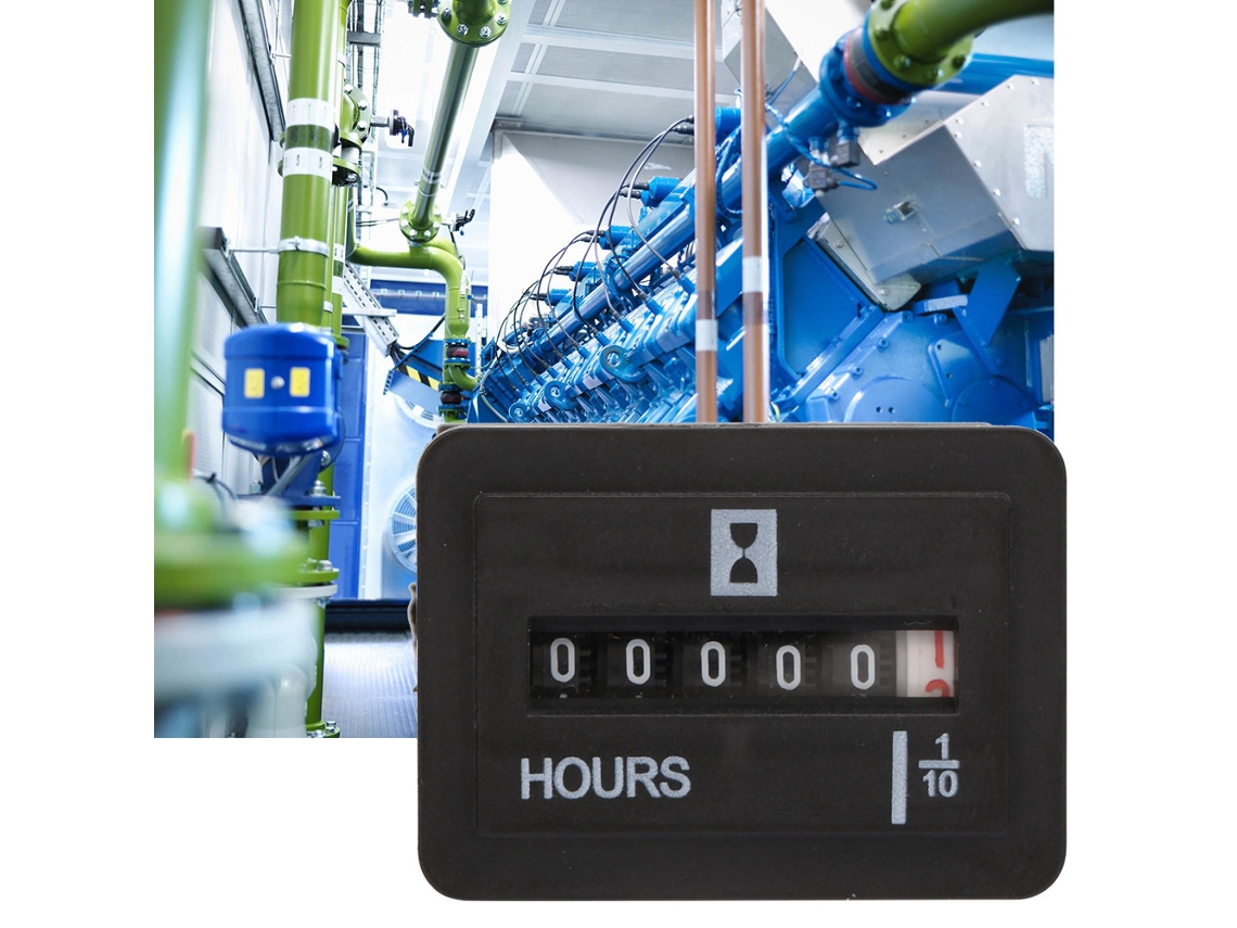 Contador de horas de cuarzo 10 80 V CA/CC