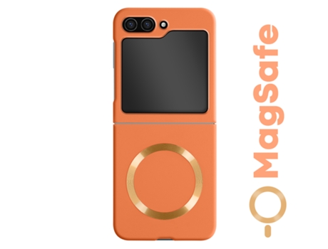 Funda para Samsung Galaxy Z Flip 5 AVIZAR Naranja