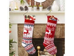 Set de 2 calcetines navideños, personalizables RNEMITERY