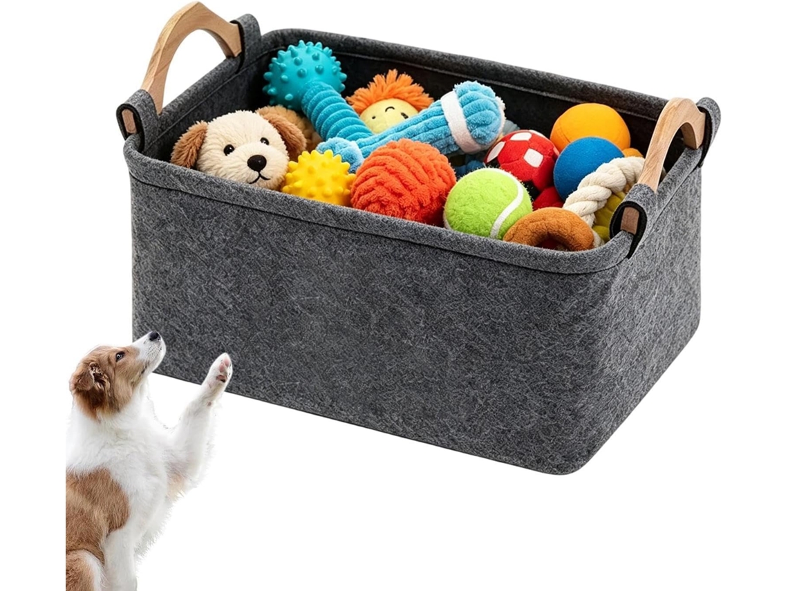 Caja De Juguetes Para Perros | Cesta Plegable