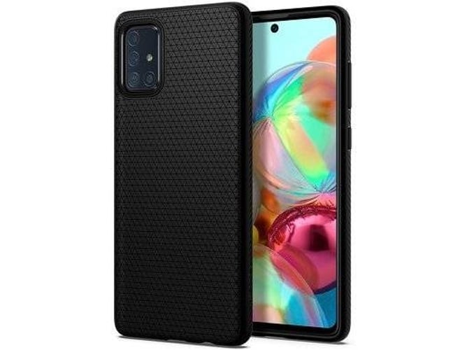 Funda Samsung Samsung A71 SPIGEN Liquid Air Negro