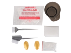 Kit Herramientas Tinte Cabello Tratamiento Aceite Caliente Bowl Delantal Desechable Guantes Peine