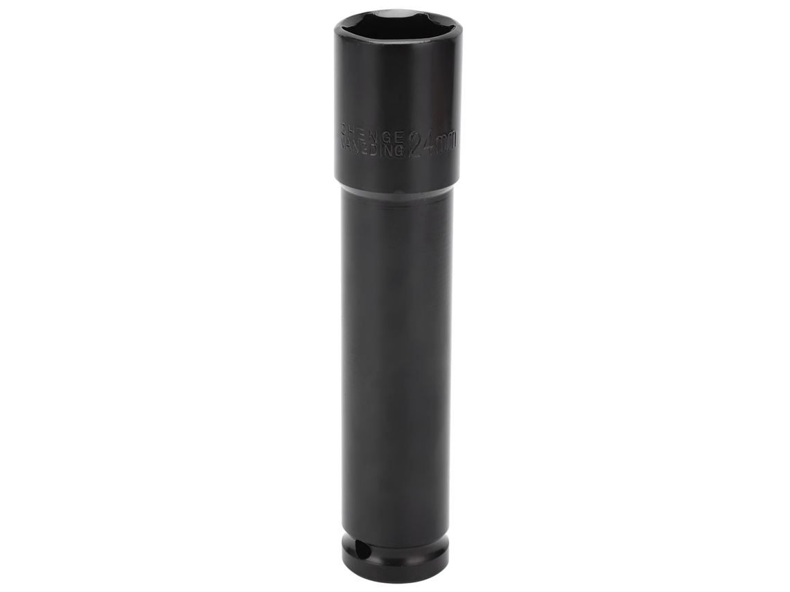 Llave de impacto hexagonal con conexión neumática, acero al carbono, 24 x 150 mm, herramienta para apretar tornillos