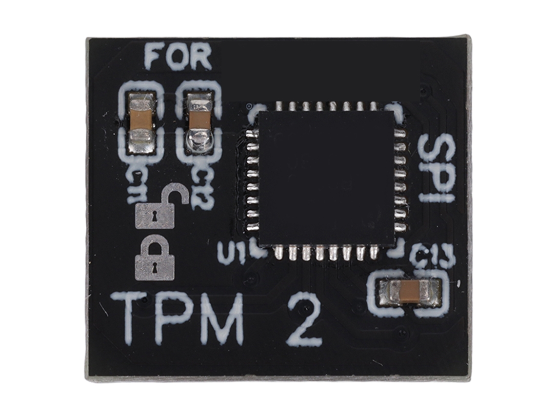 Módulo De Seguridad Tpm2.0 Con Interfaz Spi 12 Pin Tarjeta Remota De Cifrado Para Msi
