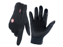 Guantes De Ciclismo De Invierno Con Pantalla Táctil Para Hombre Y Mujer, Cálidos Y Resistentes Al Viento, Color Negro/m Digitallab