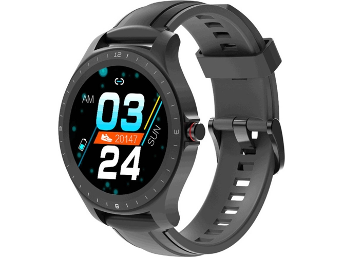 Smartwatch BLITZWOLF HL2 (Monitor del ritmo cardíaco - Monitor de sueño - Gris)