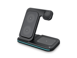 Cargador Carga Inalámbrica Múltiples Protecciones Yizhood Negro