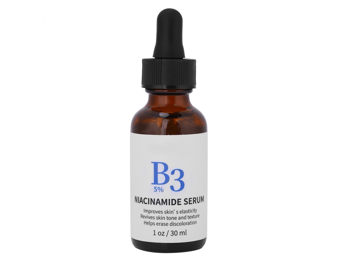 Sérum facial Melao 30 ml con niacinamida y vitamina B3: hidratante, humectante, reparador e iluminador.