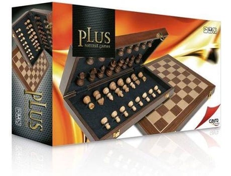Juego de Ajedrez CAYRO Marqueteria Plus (Edad Mínima: 8)