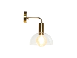 Lámpara de Pared DKD Home Decor 20 x 25 x 28 cm Cristal Dorado Metal 220 V 50 W Moderno