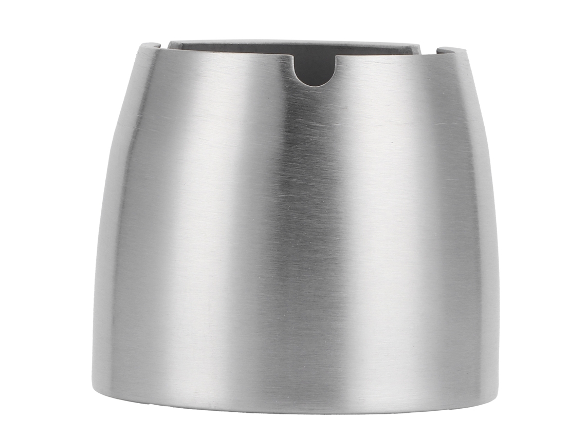 Cenicero Cónico De Acero Inoxidable Resistente Al Viento Para Cigarrillos - Accesorio Moderno Para El Hogar