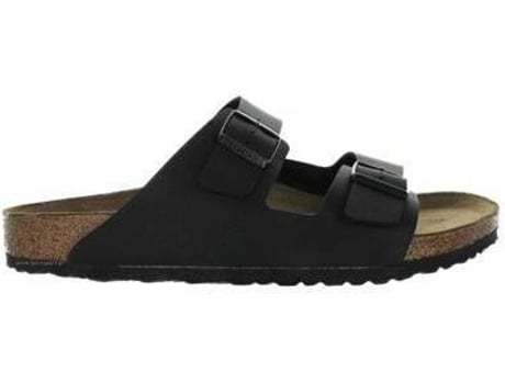 Chanclas BIRKENSTOCK Arizona Cuero natural Hombre (40 - Marrón, Negro)