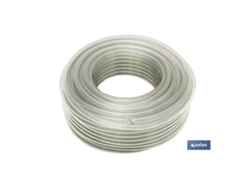 Manguera pvc monocapa cristal 14x19mm/50m