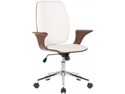 Silla de Escritorio DUDECOR (Acero - Marrón)