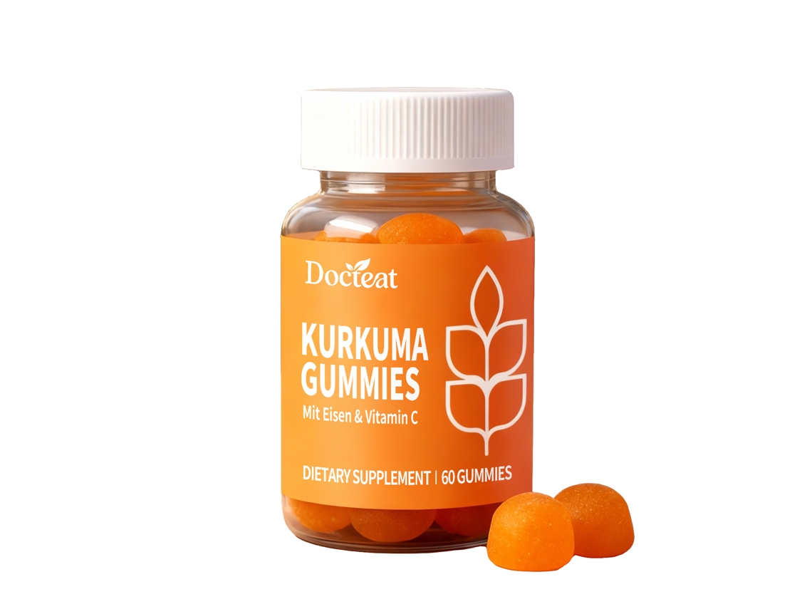 Gomitas de cúrcuma con Worten de alto tráfico