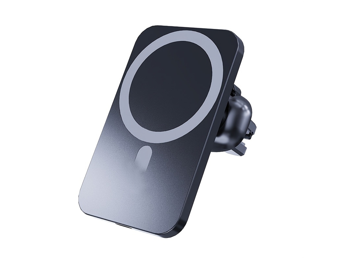 Cargador Inalámbrico Magnético Para Coche De 15 W Con Soporte De Montaje Magnético, Compatible Con Iphone 12/13/14/15/16/17.