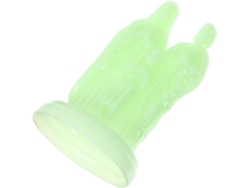Adorno Delicado Luminoso Reutilizable Plástico Verde Claro Decoración Religiosa Católica Ambiente Festivo