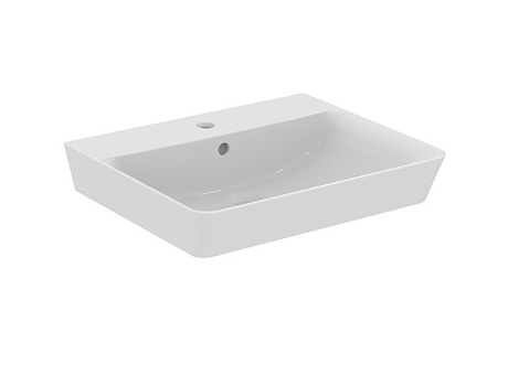 Lavabo de aire IDEAL STANDARD Connect Air Cube 550mm E0299, Lavabo de aire IDEAL STANDARD Connect Air Cube 550mm E0299, Color: Blanco con Ideal Plus