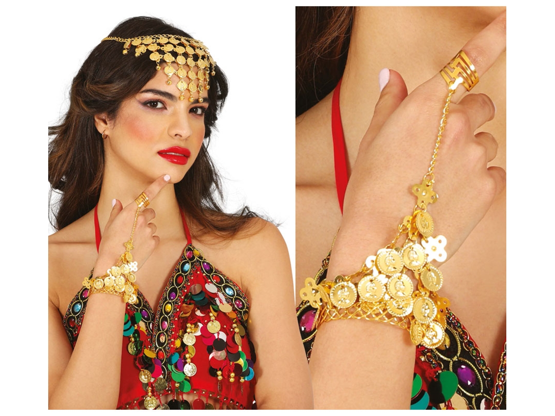Pulsera Zíngara de Medallas doradas