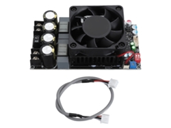 Placa Amplificadora De Potencia Digital Mono De Doble Canal Tpa3255 De 300 W Y 600 W Con Disipador De Calor.