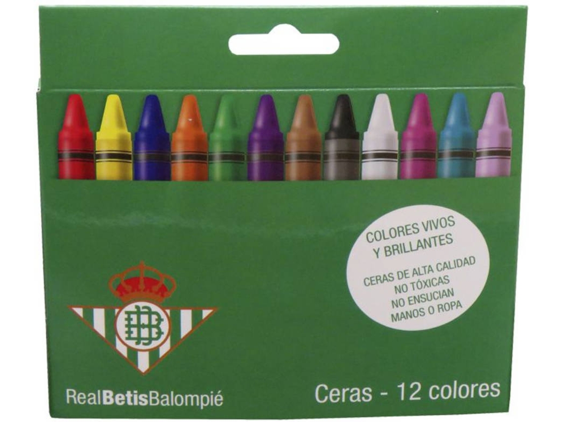 Lápices de Cera REAL BETIS 60093 Verde