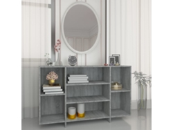 Lovely Home Aparador 120X30X75 Cm Aglomerado Gris Sonoma